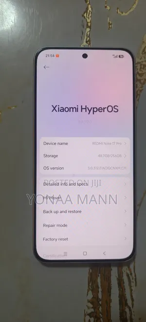 New Xiaomi Redmi Note 17 Pro 256 GB White
