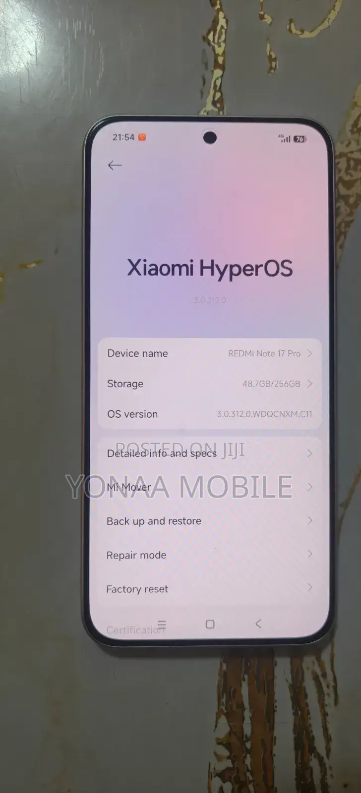 New Xiaomi Redmi Note 17 Pro 256 GB White