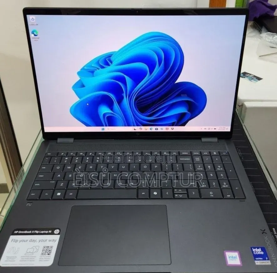 New Laptop HP OmniBook X Flip 16" 16GB Intel Core Ultra 7 SSD 1T