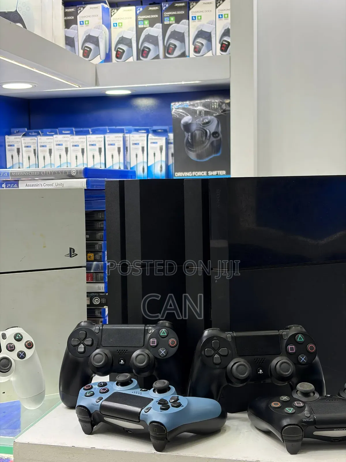PlayStation 4 Fat ~ With 2 Joystick ~ 500gb / Free Delivery /