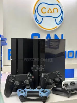 PPlayStation 4 Fat - With 2 Joystick - / በአሪፍ ብር /