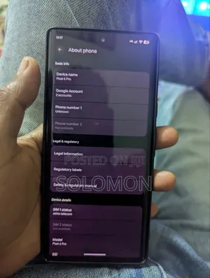 Google Pixel 6 Pro 256 GB Black