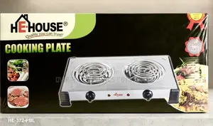 HE House Electric Stove Double – 2500W Stainless Steel Hot Plate