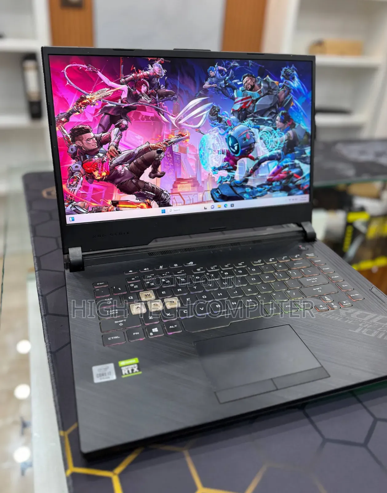 New Laptop Asus ROG Strix G15 16GB Intel Core i7 SSD 512GB