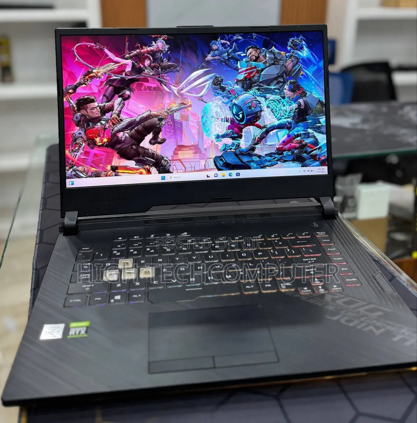 New Laptop Asus ROG Strix G15 16GB Intel Core i7 SSD 512GB