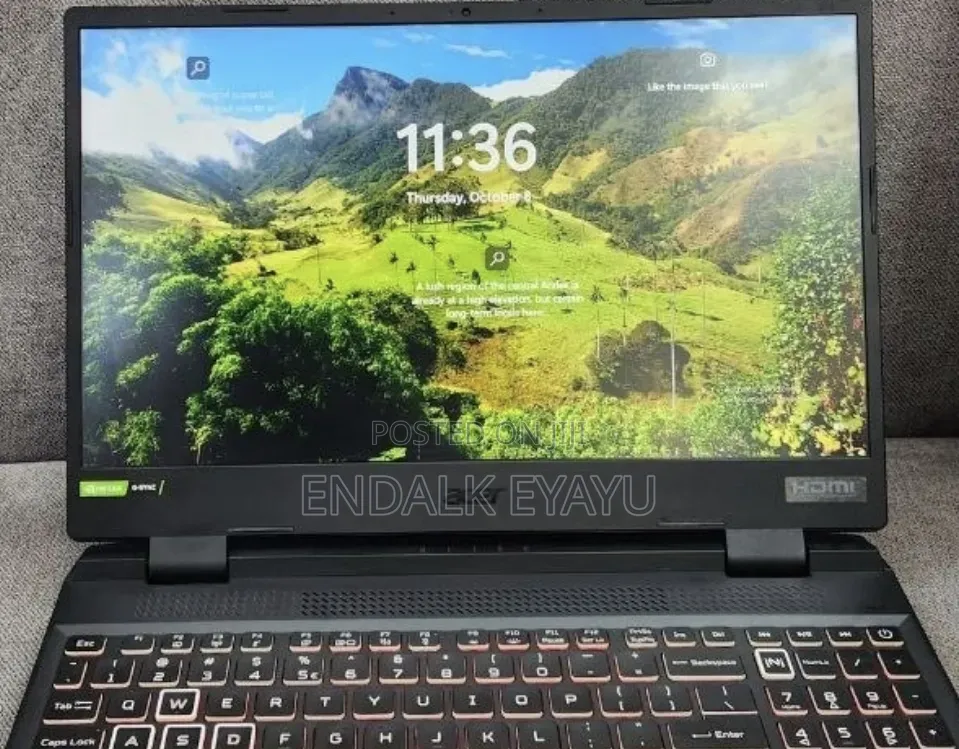 New Laptop Acer Nitro 5 16GB Intel Core i7 SSD 512GB