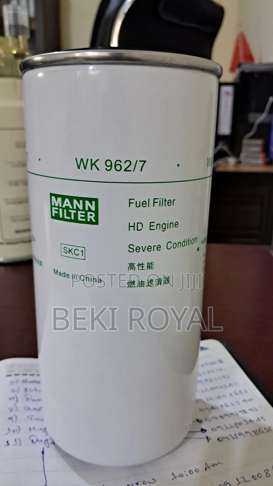 Oil and Fuel Filters