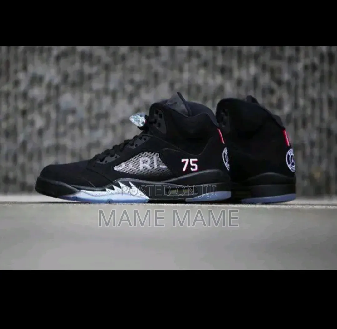 Air#jordan5#Ritro Black