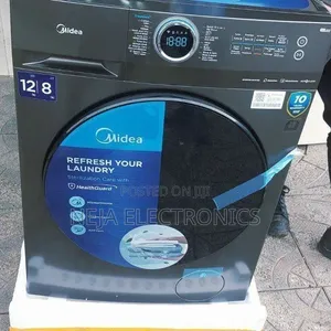 Midea Washing Machine 12/8.kg Full-Time Washing Delivery