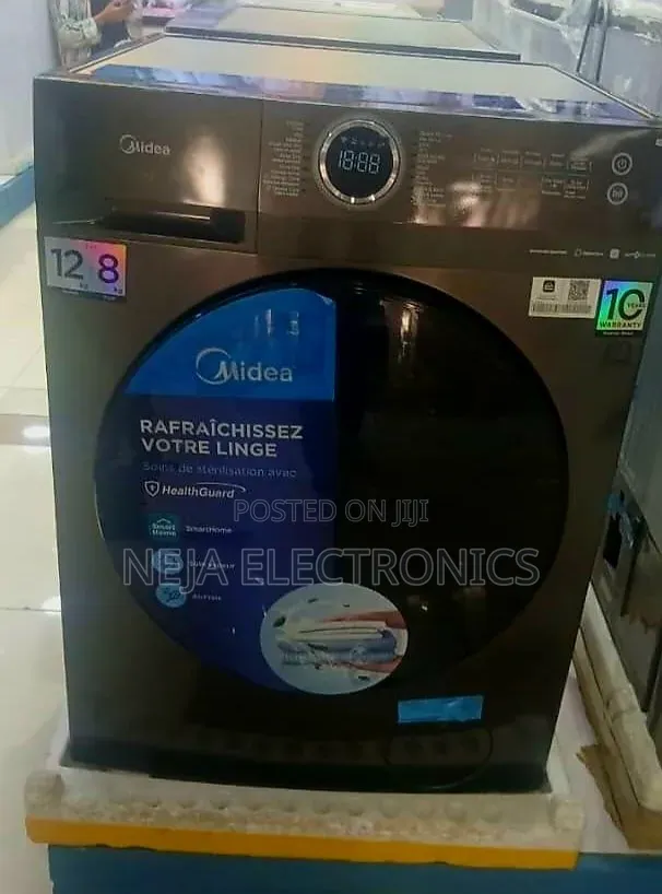 Midea Washing Machine 12/8.kg Full-Time Washing Delivery