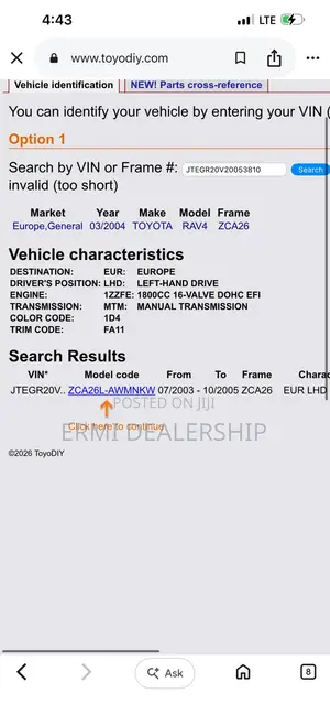 Toyota RAV4 2004 Silver