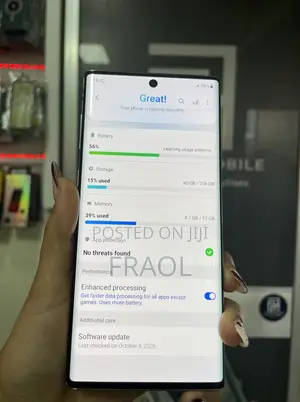 New Samsung Galaxy Note 10 5G 256 GB Silver
