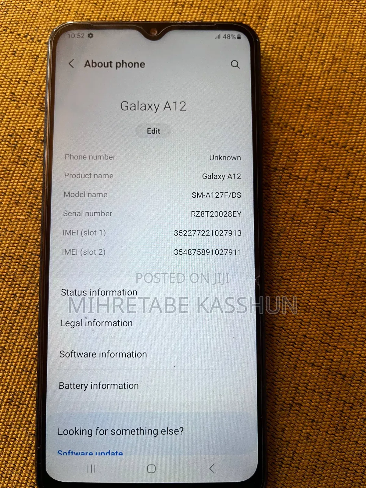 Samsung Galaxy A12 128 GB Black