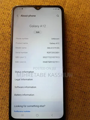 Samsung Galaxy A12 128 GB Black