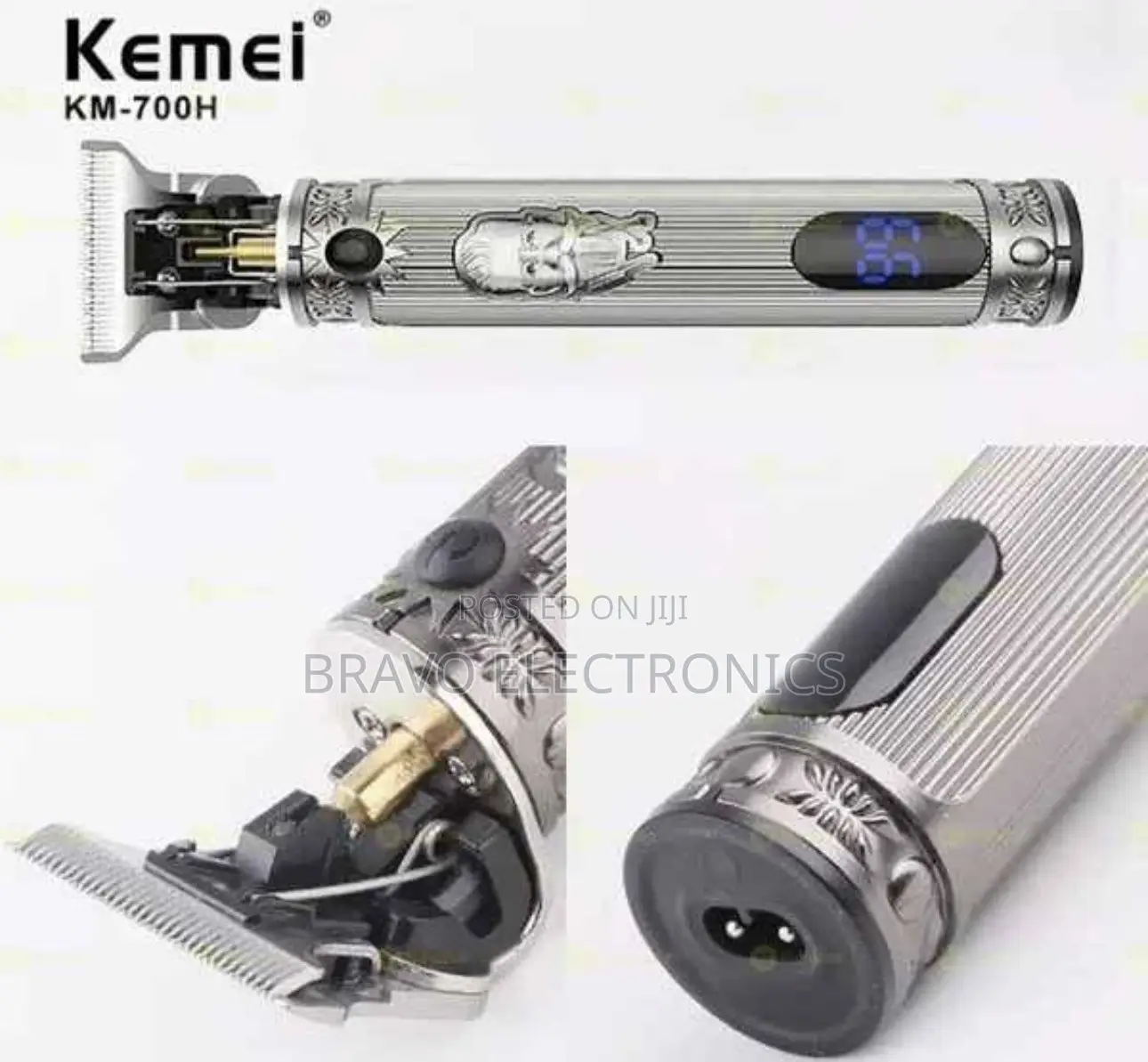 Kemei 700H Kemei KM-700H Rechargeable Hair Clipper and Beard Trimmer