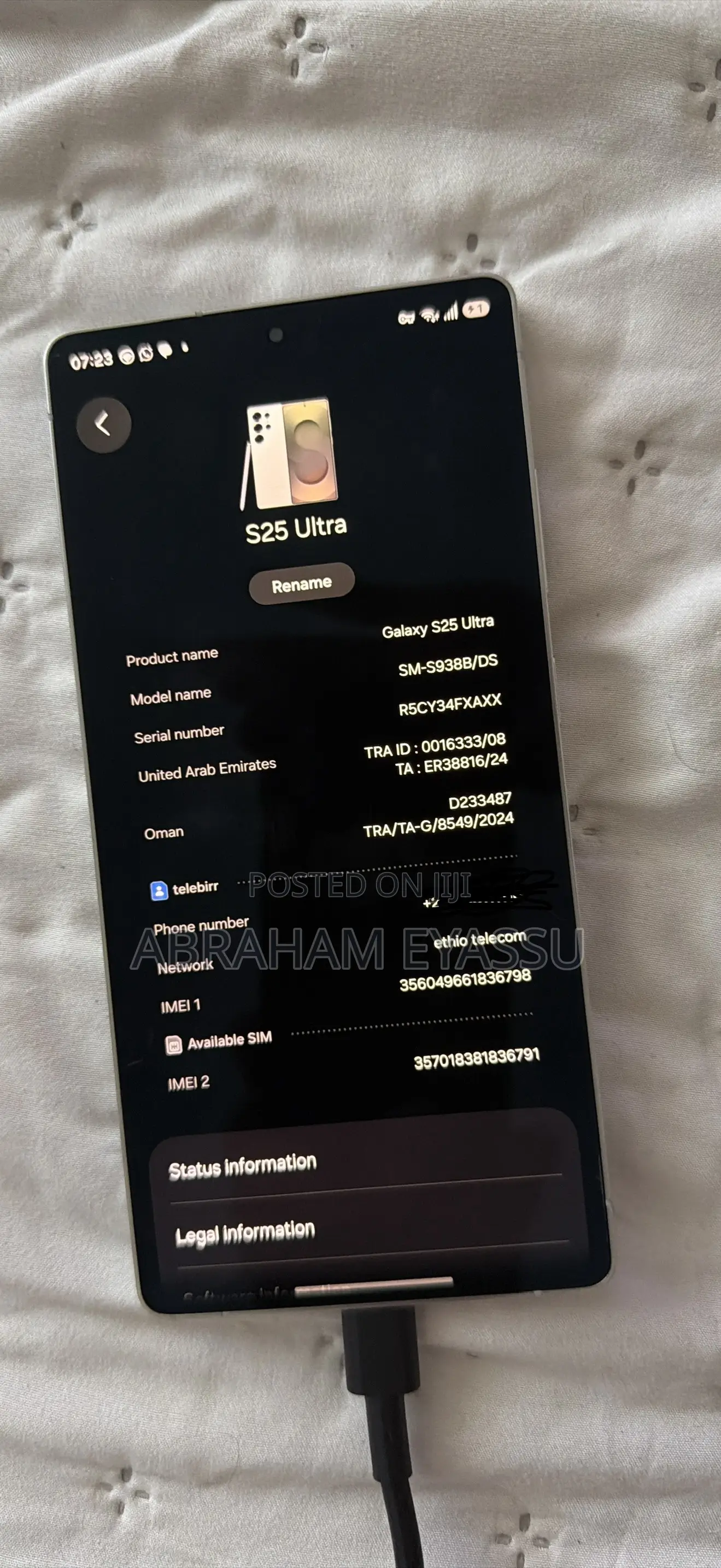 Samsung Galaxy S25 Ultra 512 GB Gray