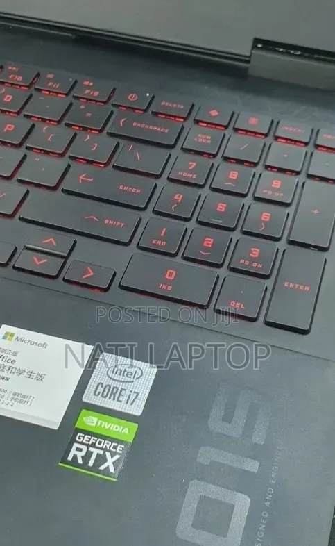 New Laptop HP Omen 15 16GB Intel Core i7 SSD 512GB
