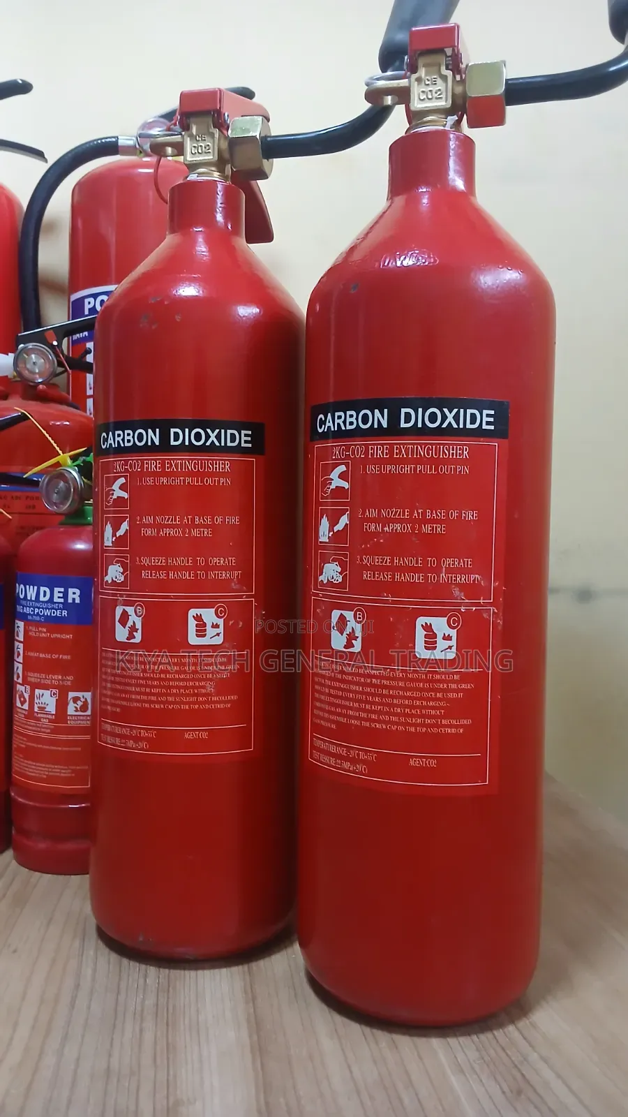 Heavy-Duty Protection: The 2kg CO2 Fire Extinguisher 2kg Co2 እሳት ማጥፊያ