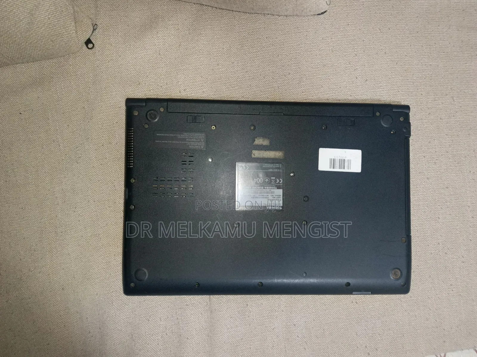 Laptop Toshiba Satellite Pro L450D 4GB Intel Core 5 HDD 500GB