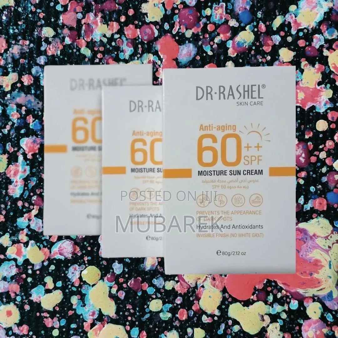 DR.RASHEL SPF 60++ Sunscreen كريم واقي شمس مرط