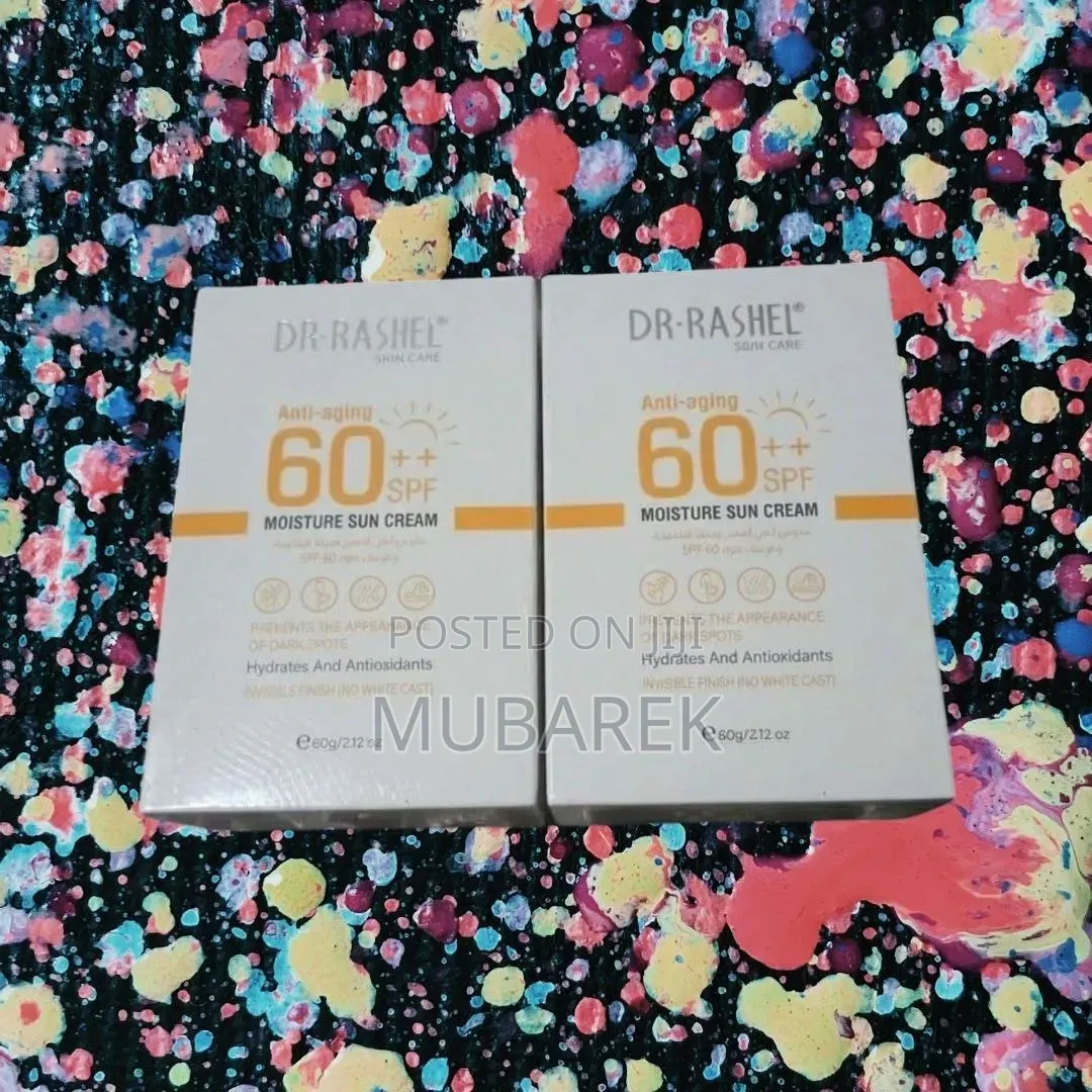DR.RASHEL SPF 60 Moisture Sun Cream واقي شمس أصل