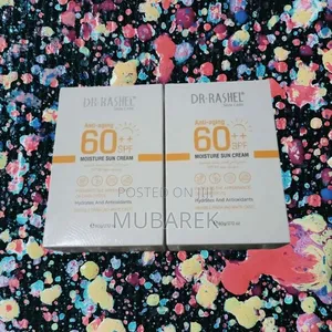 DR.RASHEL SPF 60 Moisture Sun Cream واقي شمس أصل