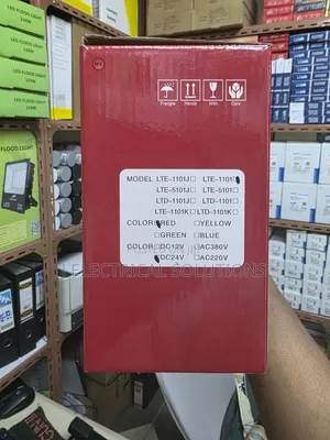Industrial LTE-1101 DC 24V Rotating Strobe Warning Signal Light (Red)