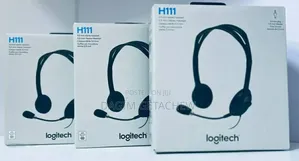 Logitech H111 Stereo Headset With Microphone – 3.5mm Audio Plug