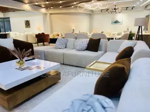 L Shape Sofa ከ 2 ሲንግል ሶፋዎች ጋር