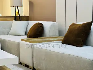 L Shape Sofa ከ 2 ሲንግል ሶፋዎች ጋር