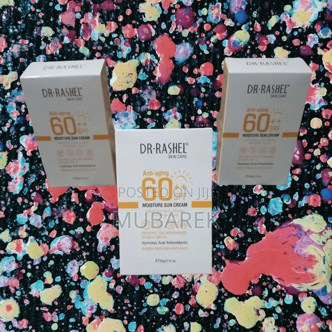 Dr. Rashel SPF 60++ | واقي شمس بدون أثر أبيض