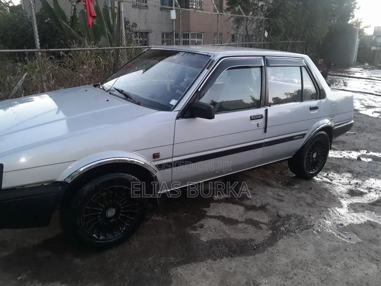 Toyota Corolla II 1985 Silver