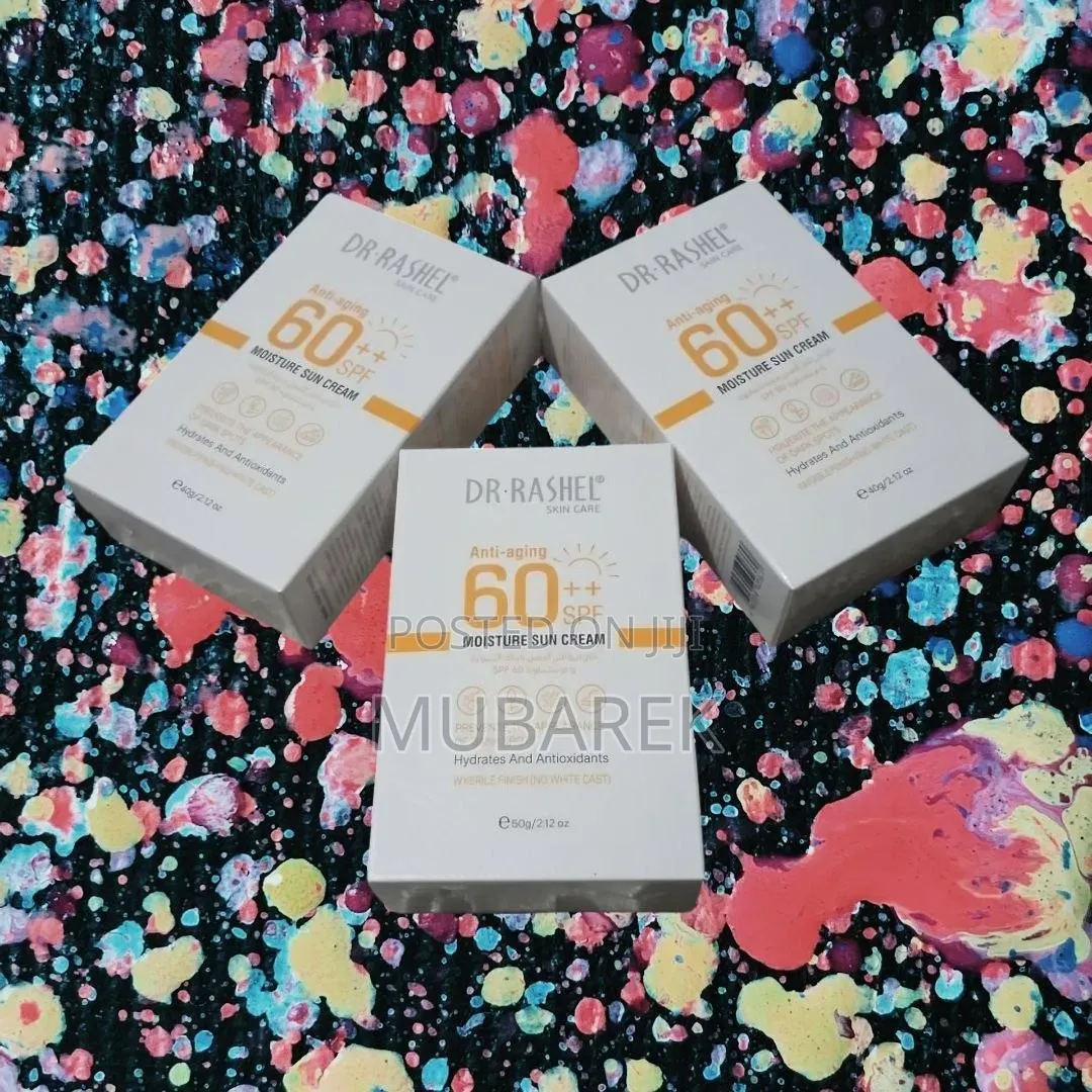 Dr. Rashel Sunscreen 60g كريم واقي شمس ومقاوم للتجاع