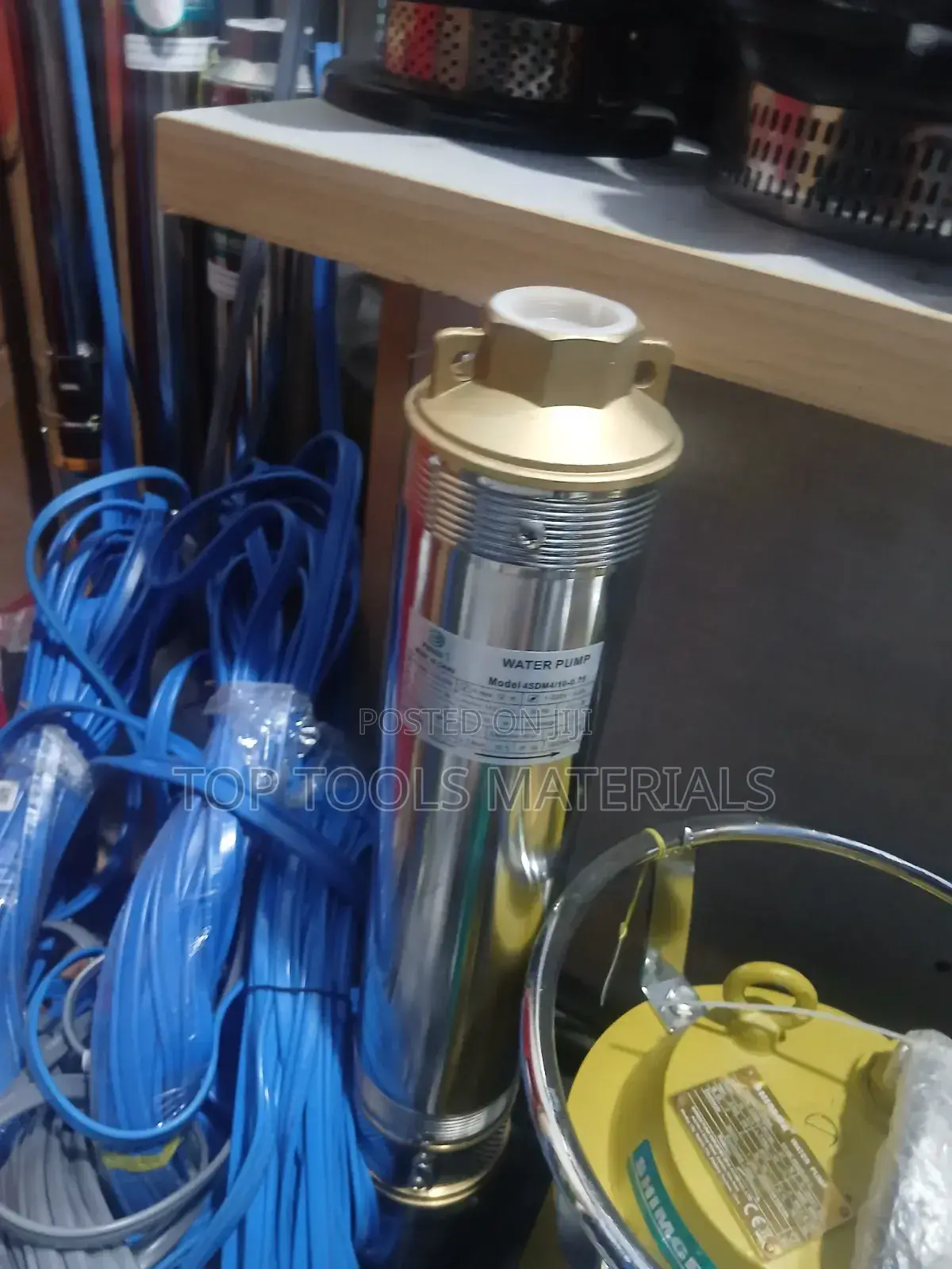 ፡4sdm4/10-0.75 Stainless Steel Multi-Stage Deep-Well Submersible Water
