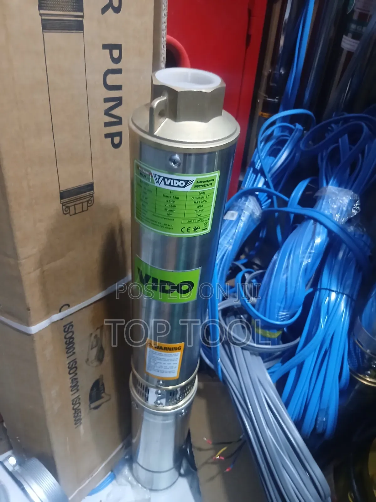 ፡VIDO Stainless Steel Deep Well Submersible Borehole Water