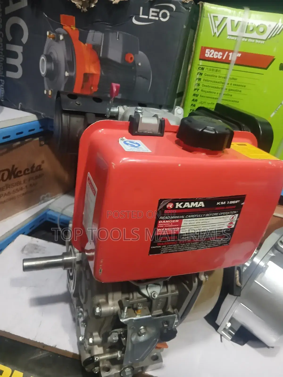 Kama KM 186F Diesel Engine