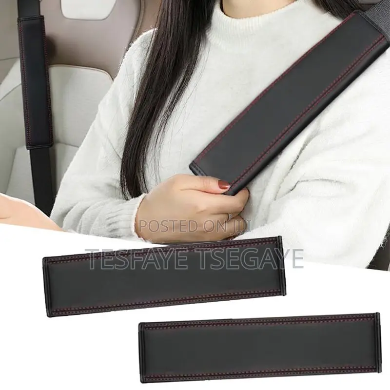 2pcs ለትከሻ ምቾት የሚሰጥ የመኪና ቤልት መሸፈኛ