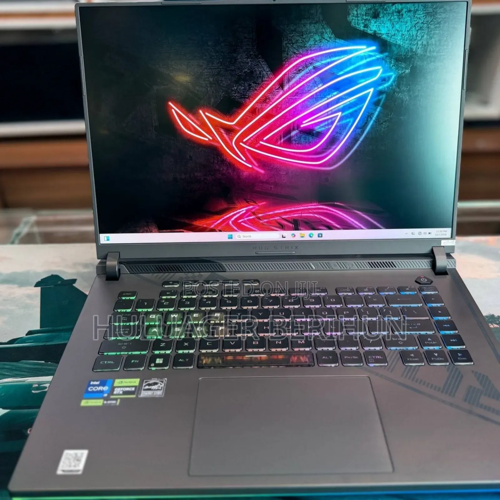 New Laptop Asus ROG Strix G15 16GB Intel Core i9 SSD 1T