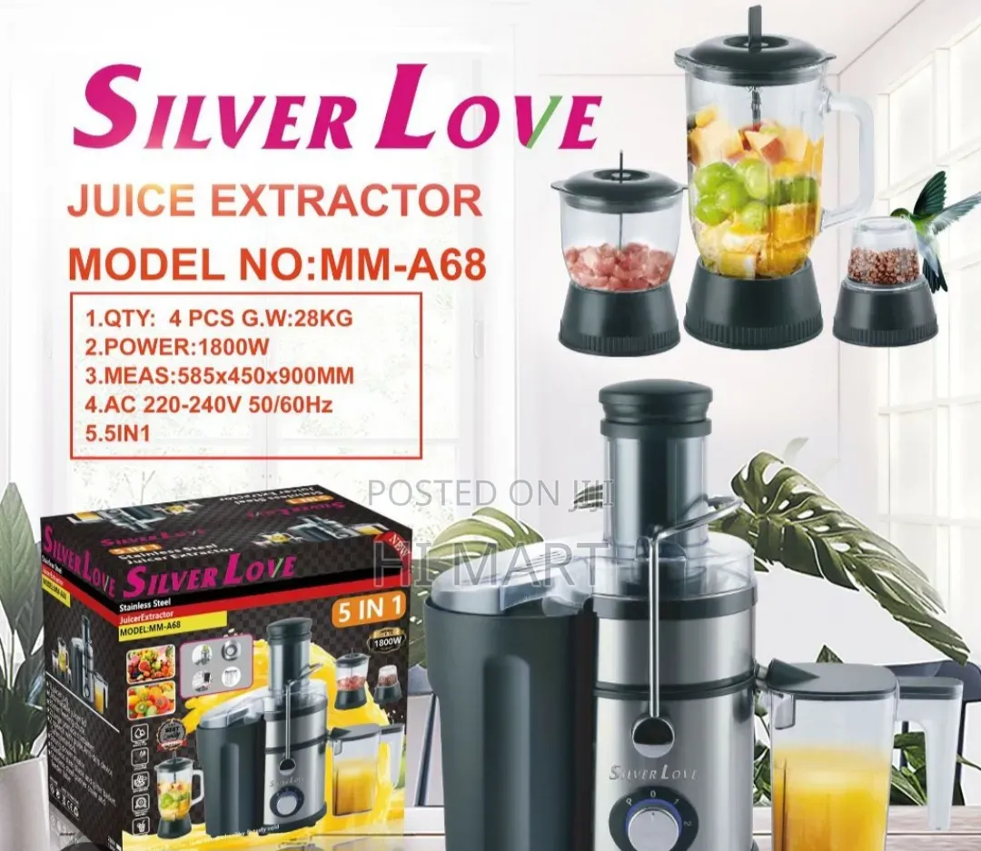 High Quality Silver Love Juice Extractor
