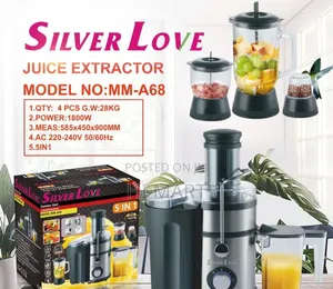 High Quality Silver Love Juice Extractor