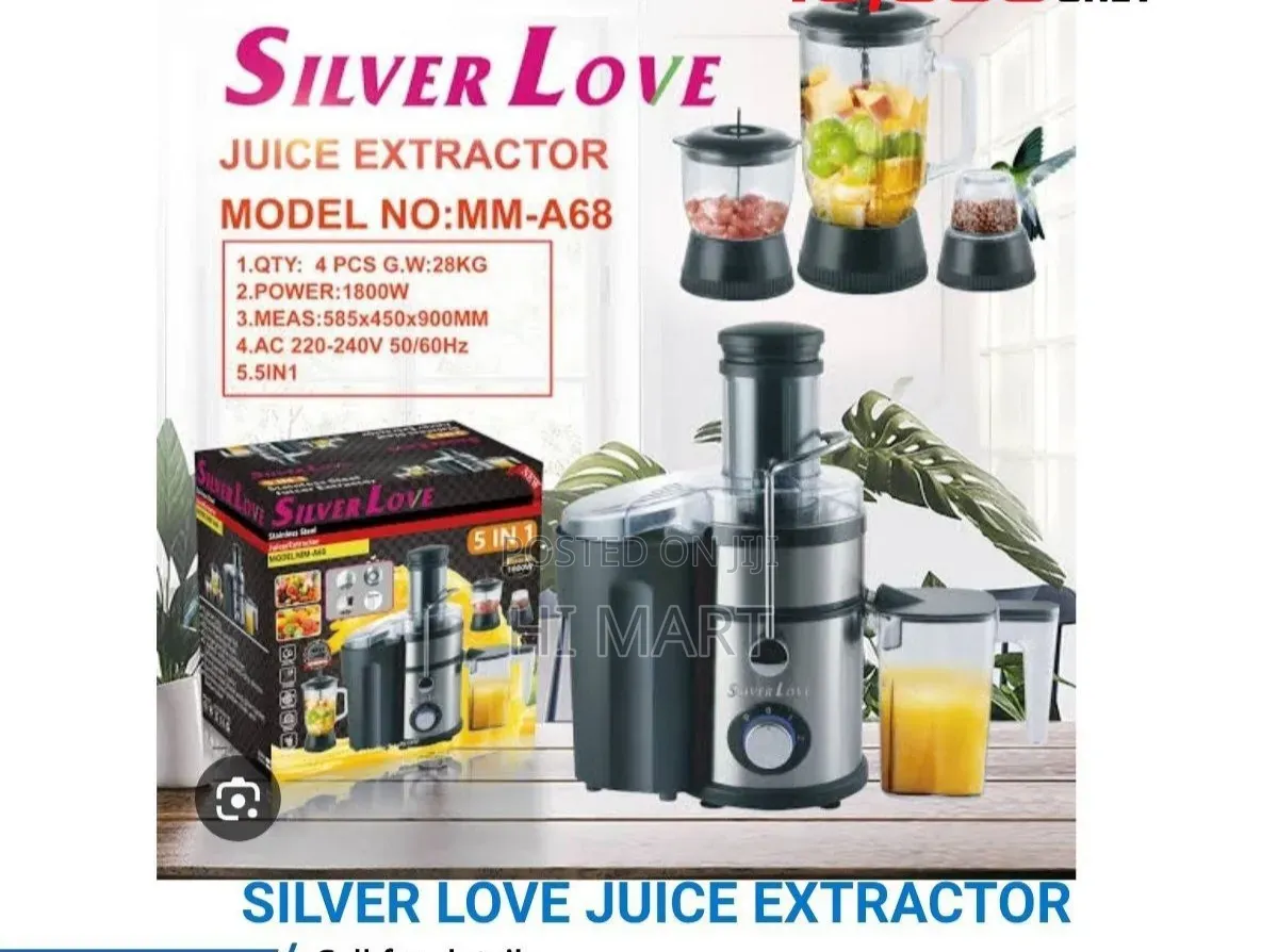 High Quality Silver Love Juice Extractor