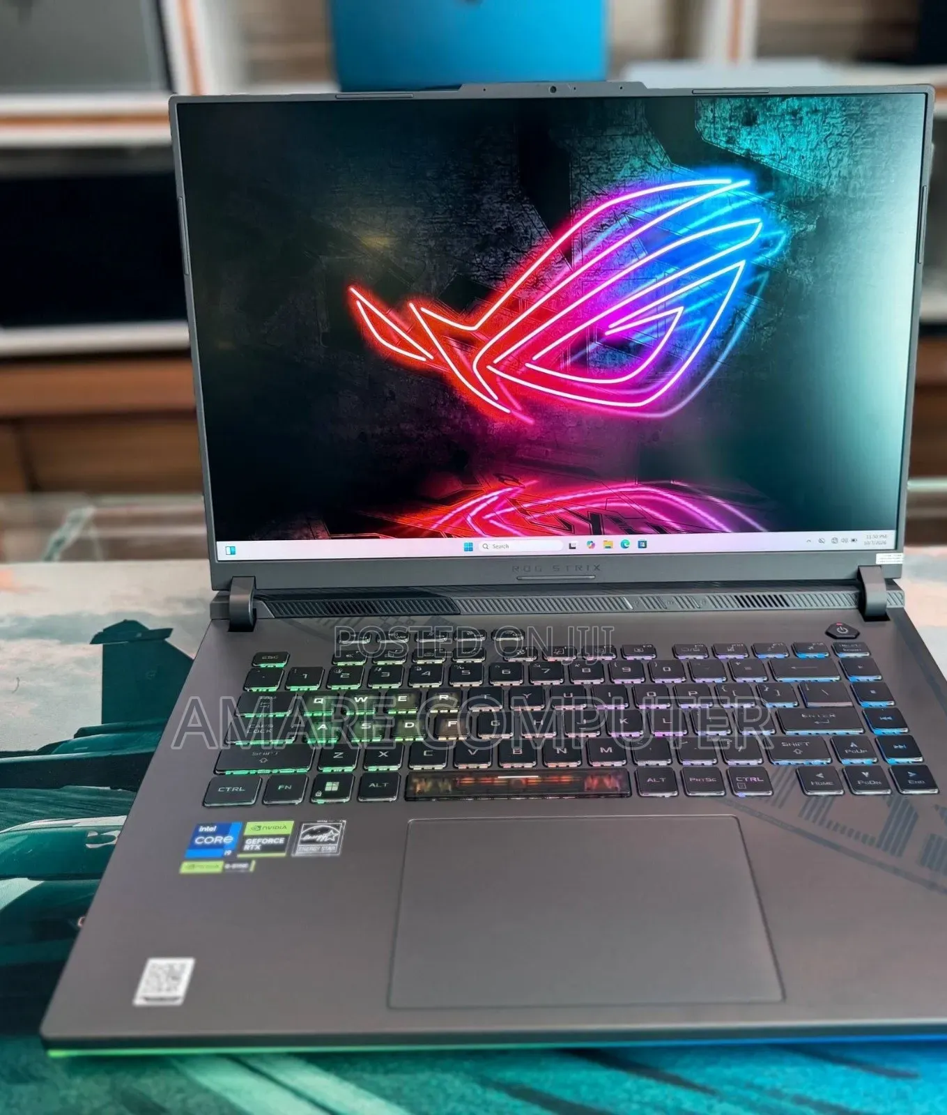 New Laptop Asus ROG Strix G16 G614 16GB Intel Core i9 SSD 1T