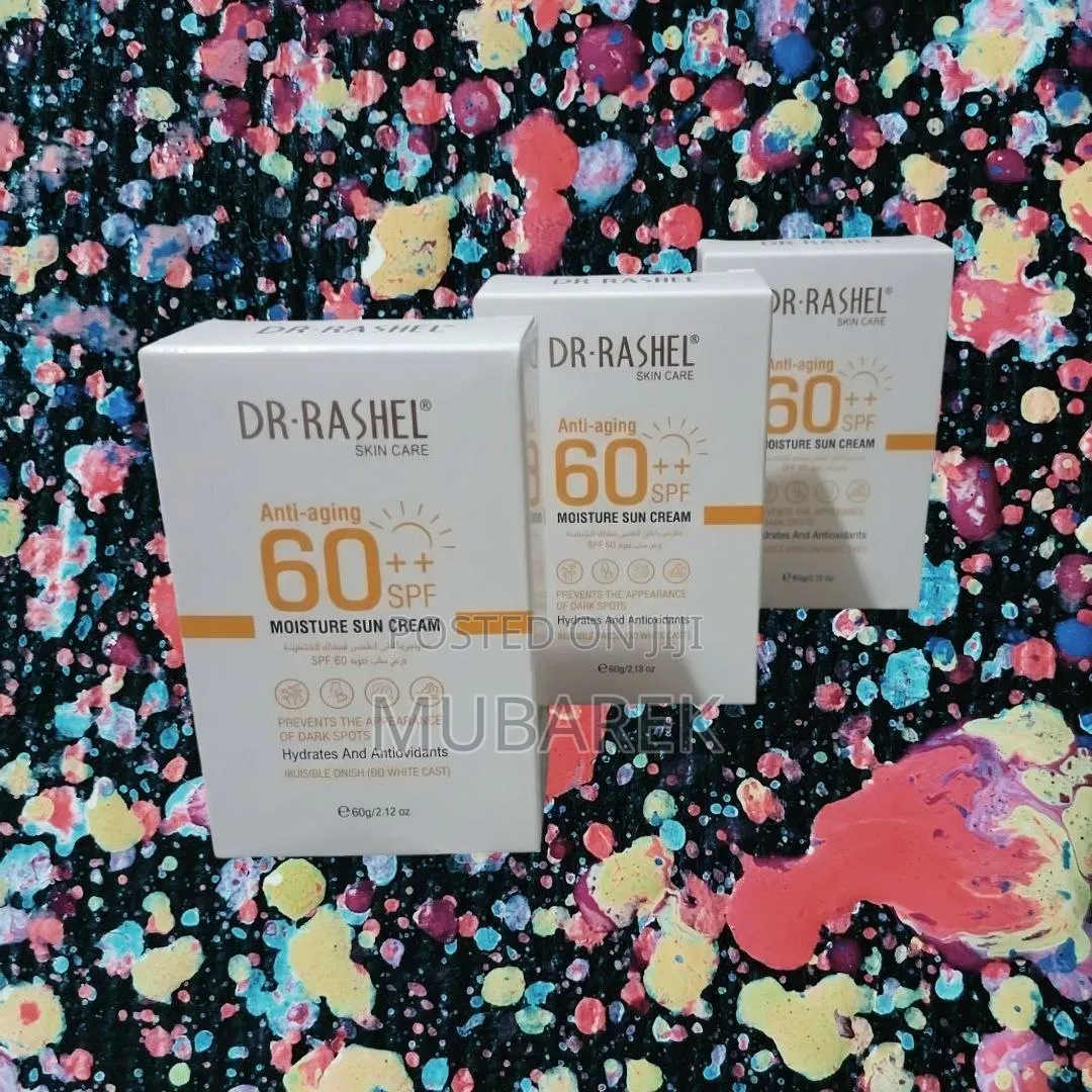 Dr. Rashel SPF 60 Moisture Cream | واقي شمس مرطب للبش