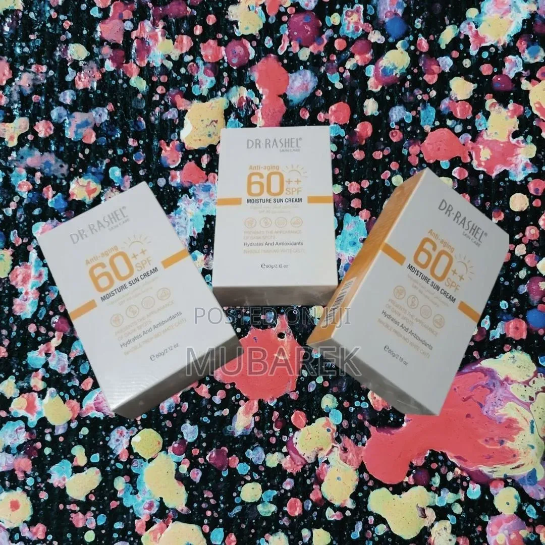 DR.RASHEL Sunscreen SPF 60++ | حماية كاملة من الش