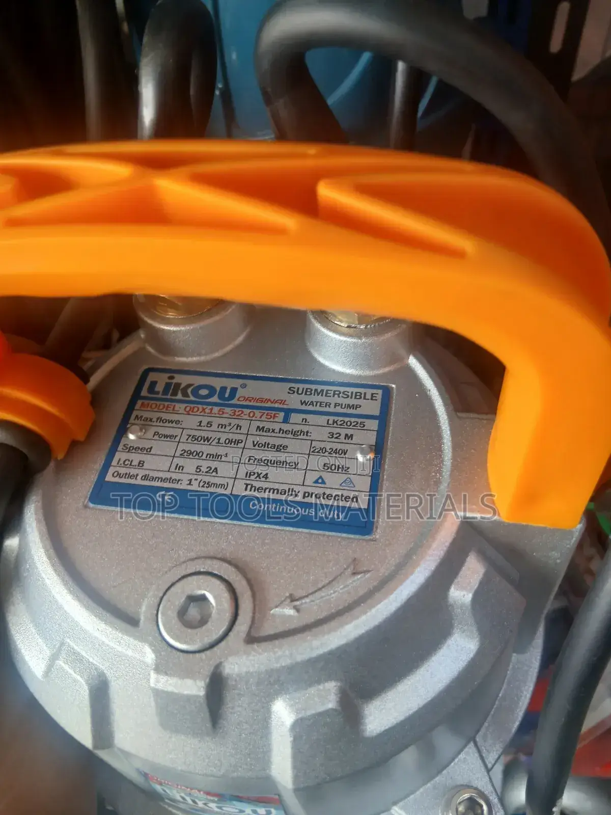 ፡LIKOU QDX1.5-32-0.75F Submersible Water Pump
