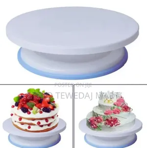 360° Rotating Cake Decorating Turntable Stand.