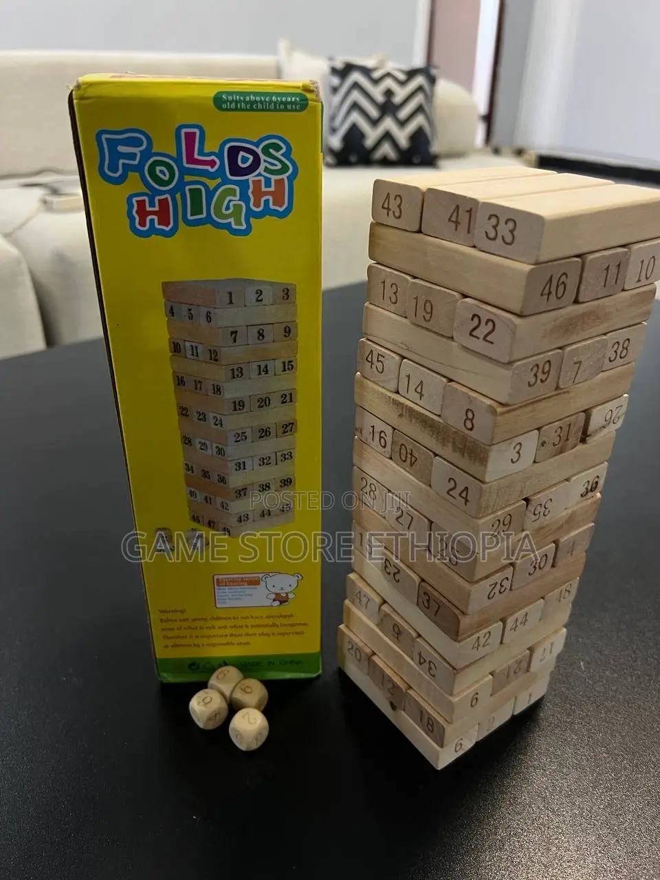 JENGA 48 Wooden Blocks