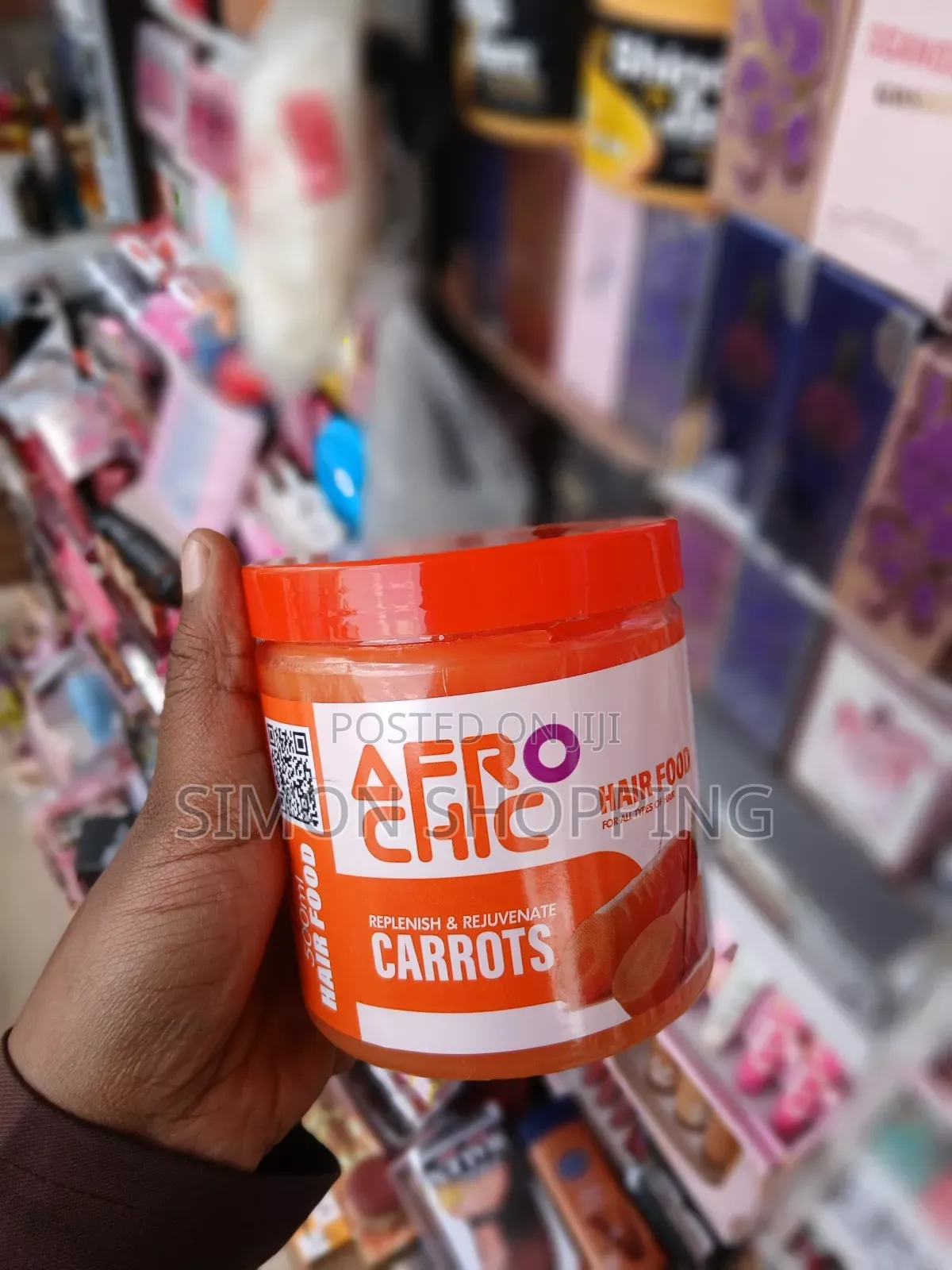 Afro Chic Carrots Replenish & Rejuvenate Hair Food