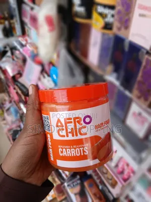 Afro Chic Carrots Replenish & Rejuvenate Hair Food