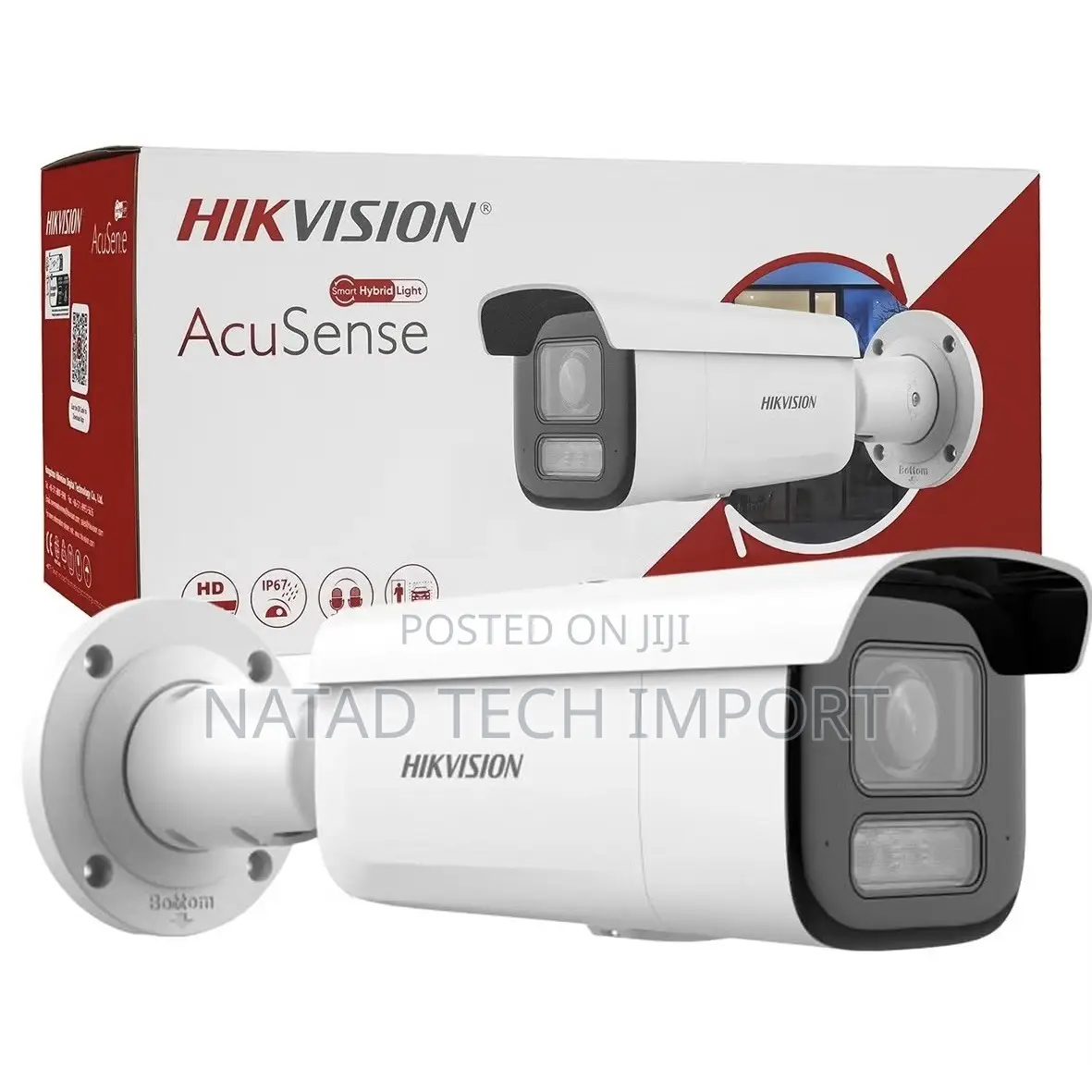 HIkvision 4MP Acusense Smart Hybrid Motorized Varifocal IP Camera